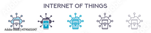 Internet Of Things Element For Design Graphic - Multi Styles