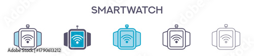 Smartwatch Element For Design Graphic - Multi Styles