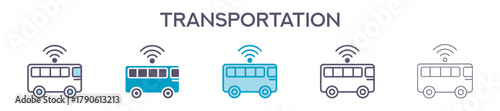 Transportation Element For Design Graphic - Multi Styles