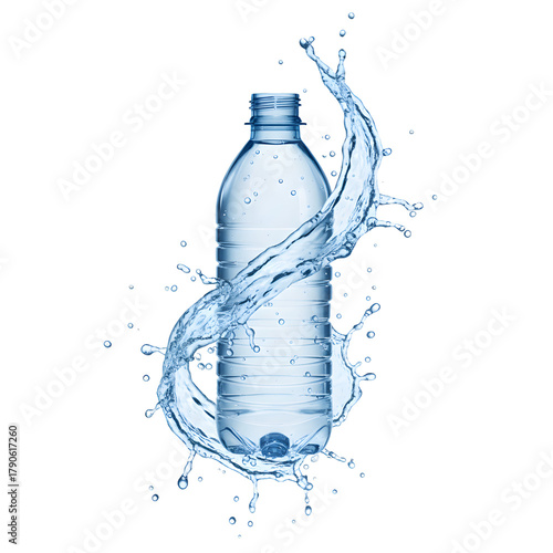 Water Bottle with Splash