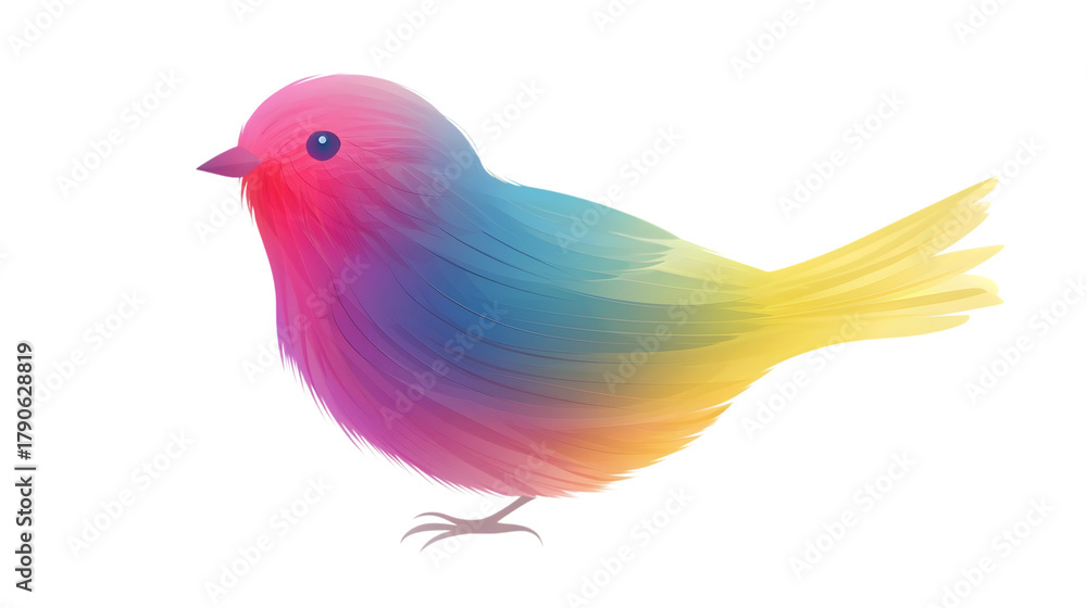 Obraz premium Majestic flying bird illustration art high resolution picture