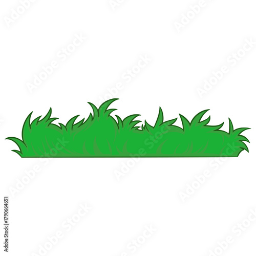 Wallpaper Mural Grass cartoon element illustration  Torontodigital.ca