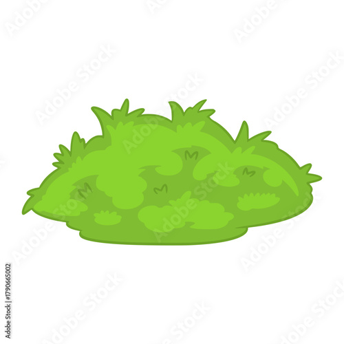 Cartoon grass illustration 