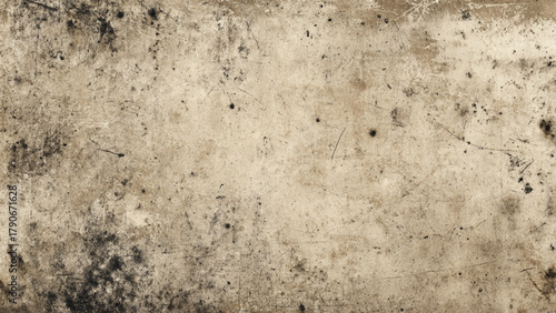 Vintage distressed grunge old paper texture with scratches, dirt, and stains beige Vector, illustration.