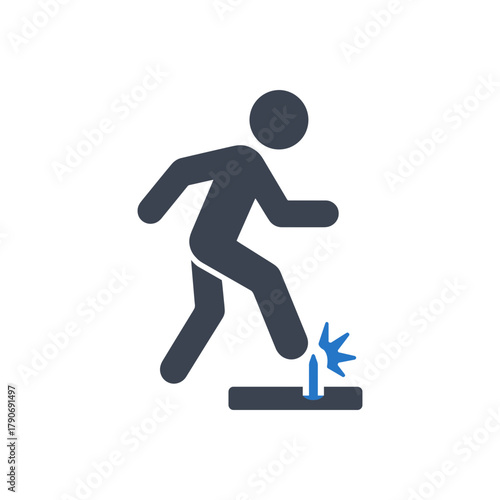 Sharp Object Hazard icon