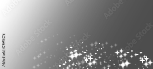 PNG sparkling snowfall with wide winter storm elements and seasonal ice decoration creating magical glowing light effect for Christmas background, happy holiday season, 