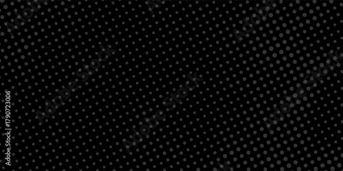 Dark Mode Halftone Dot Abstract Background. modern creative trendy design