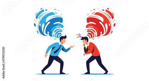 Understanding the dynamics of opposing viewpoints and effective communication strategies in conflict resolution.