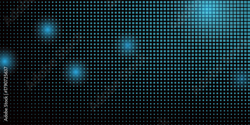 Fotografie Dark BLUE vector layout with lines, rectangles