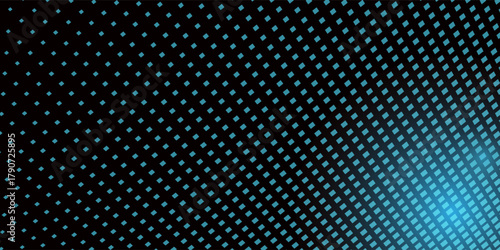 Fotografie Dark BLUE vector layout with lines, rectangles