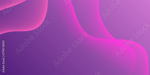 Abstract Pink and Purple Gradient Wavy Background. modern creative trendy design
