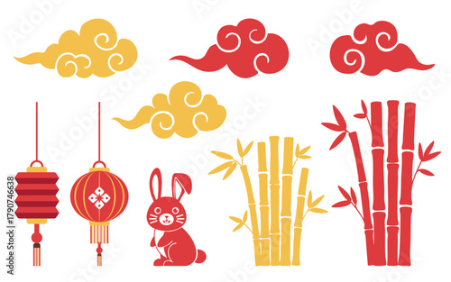 Santa in reindeer sled vector silhouette, Christmas Day is coming, santa