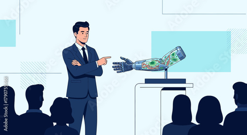 Presentation on advanced prosthetic technology and its future impact on healthcare innovations