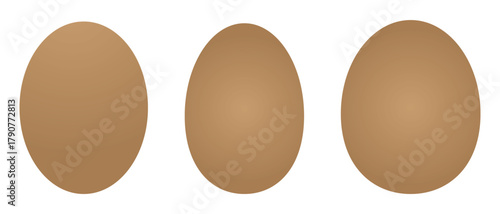 set of egg icon, Easter egg vector, egg icon set.