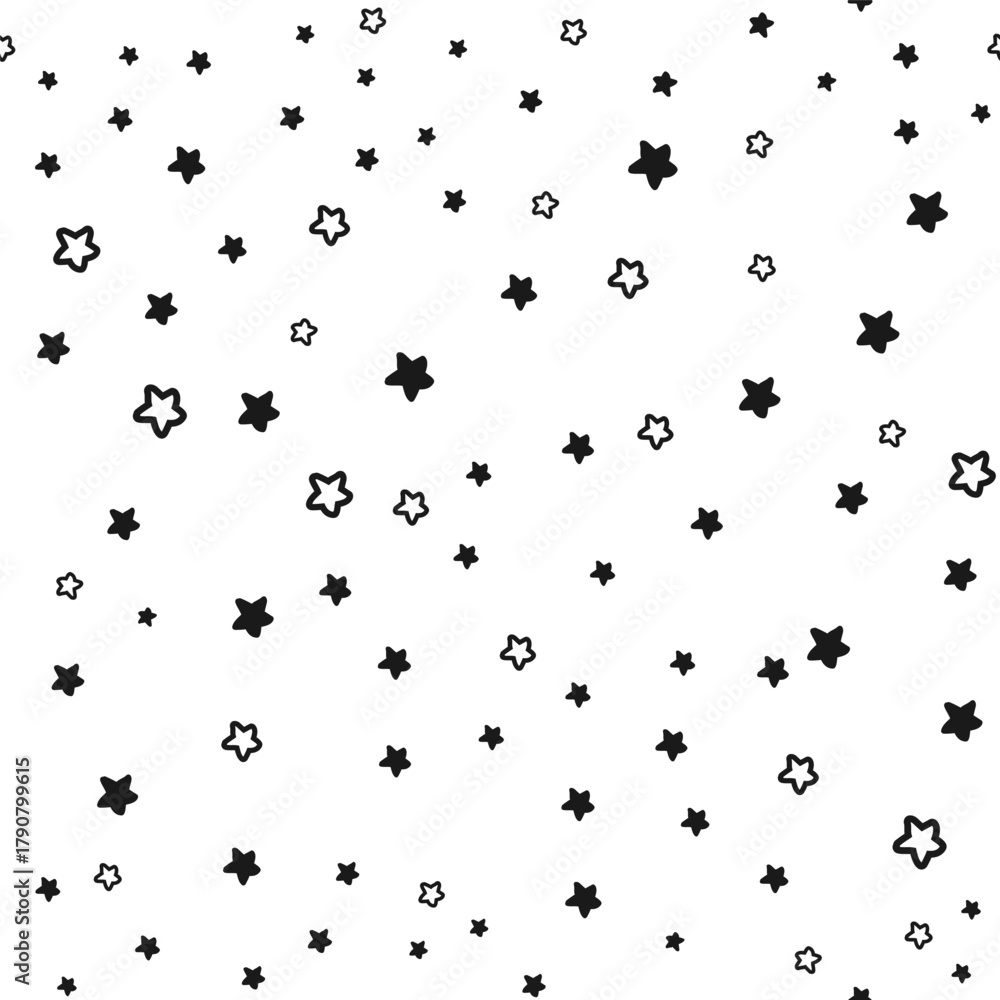 Obraz premium seamless pattern with stars