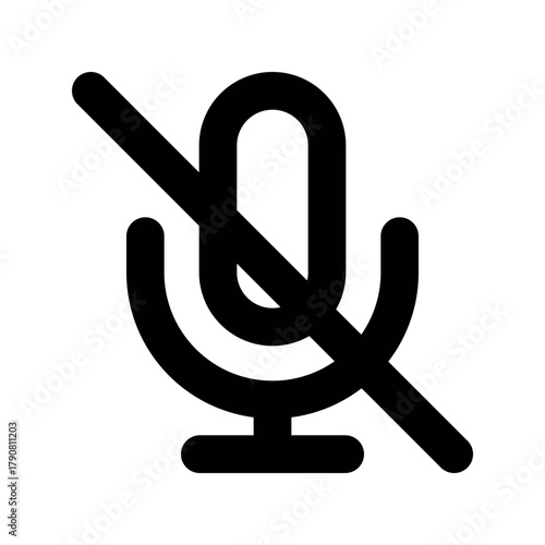 Audio off icon vector UI