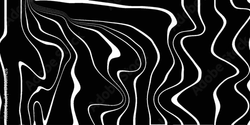 Black and White abstract Backgrounds. abstract liquify lines background. Liquid acrylic marble texture, creative. Striking Black Line Designs on White Canvas. Abstract soft black white wave background