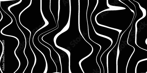 Black and White abstract Backgrounds. abstract liquify lines background. Liquid acrylic marble texture, creative. Striking Black Line Designs on White Canvas. Abstract soft black white wave background