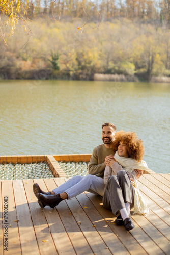 Couple enjoying a peaceful ...