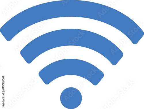 ,Blue WiFi logo download,WiFi logo image,Blue Link Signal”Blue Wave Icon,