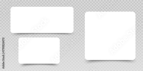 Gift voucher template Bow Elegant White Cards with Golden Bows and Ribbon