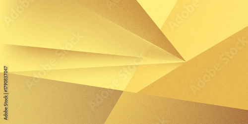 Brown mustard orange gold golden yellow beige white abstract background. Geometric shape. Line stripe corner triangle. Color gradient. Noise grain. Premium. Design. Eps10