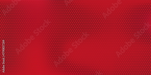 Red halftone background, abstract glittering dots backdrop, disco texture design, shiny confetti banner. Eps10