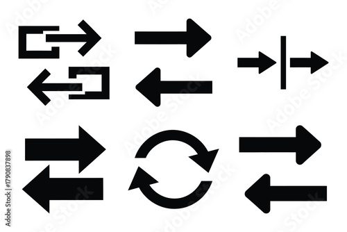 trade icon silhouette vector illustration isolated flat style art