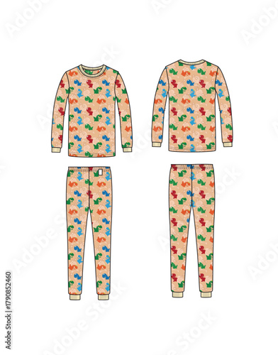 children_inner wear-dinasaur