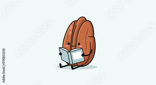 A Friendly Nut Embarks On A Literary Journey With A Charming And Delightful Book