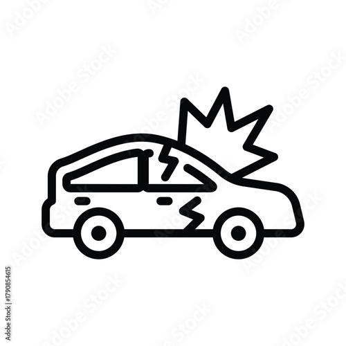 Car Crash Icon