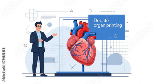 Organ Printing Technology Presentation: A debate unfolds about the future of medicine and the