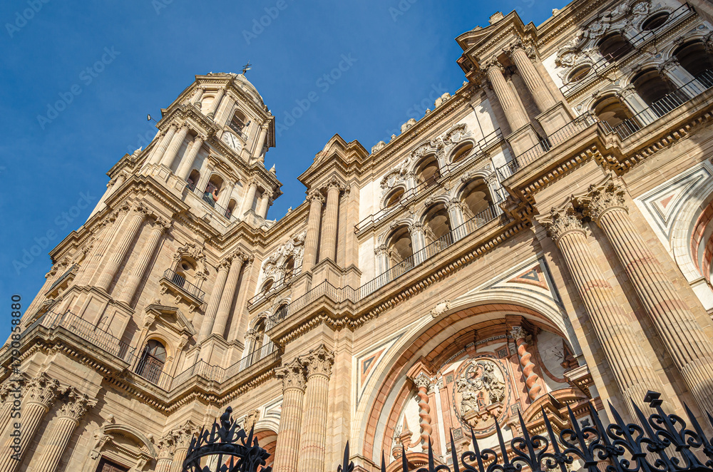 Obraz premium Renaissance cathedral of Malaga, Andalusia, Spain