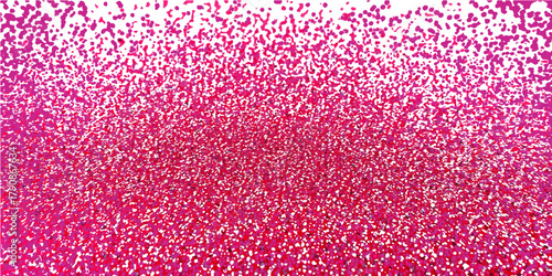 Seamless pink and purple wool fabric texture pattern with vector circle bubbles design backdrop