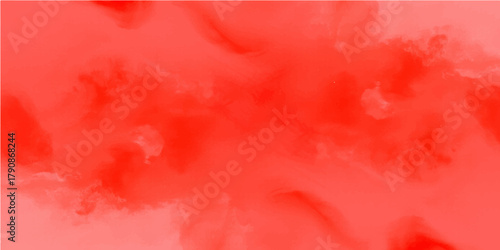 Abstract red fire paint texture with smoke and light art illustration background