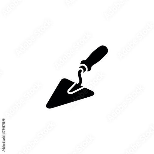 Hand Trowel Garden Tool Silhouette