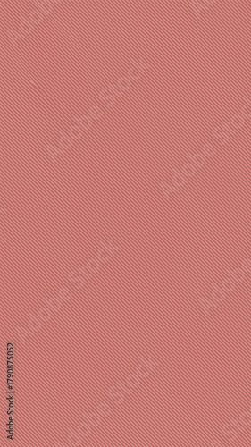 A close up of a textured salmon colored fabric with diagonal lines running across the entire surface area