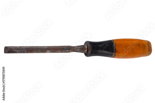 chisel isolated on white background