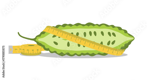 Bitter Melon Measured: A Nutritional Journey with a Healthy Lifestyle Conceptualization