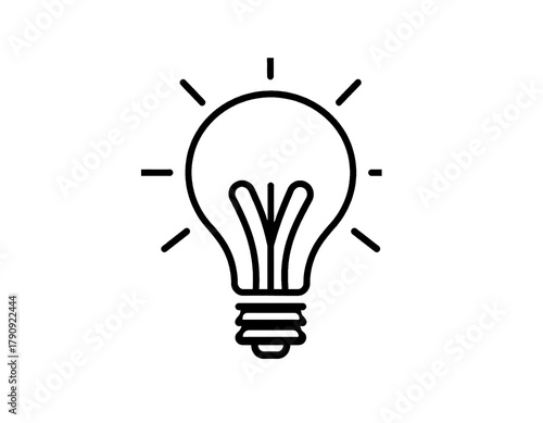 light bulb vector illustration