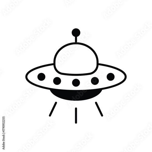 Ufo Toy vector icon