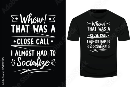 Whew! That Was a Close Call I Almost Had to Socialize Svg Design