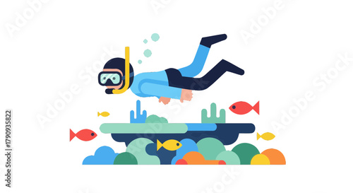 Underwater Exploration: A Diver's Dive in a Ocean's Colorful Ecosystem Experience