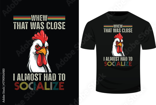 Whew That Was Close I Almost Had To Socialize Svg Design