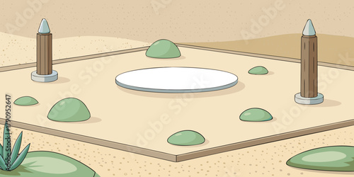 spa and wellness vector illustration with abstract colorful 3D design