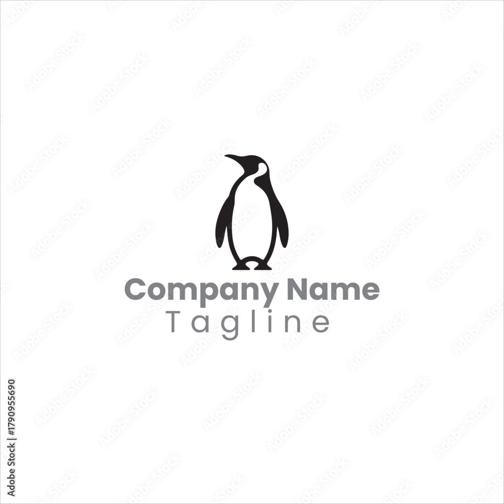 Obraz premium penguin logo