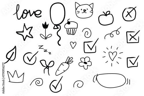 Vector occasion element design , Graphic design vectors