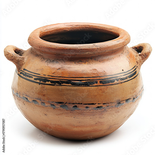 Clay Pot Isolated