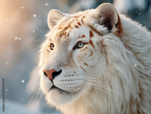 snow lion mythical creature