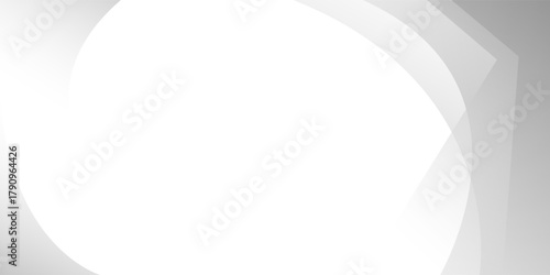 Abstract white and gray overlap shape modern background. texture white pattern. vector illustration
